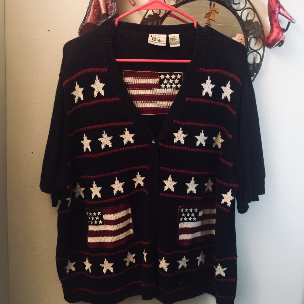 CJ and Banks short sleeved sweater
